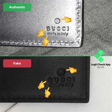 how to know if a gucci wallet is fake|how to spot a gucci wallet.